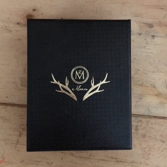 Blue dangling earrings - Picture 5 of 5